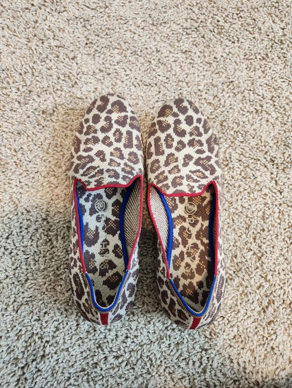 Rothy’s Mocha Spot The Loafer Flats Women’s Size 8